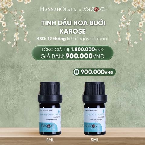 DEAL 19: TINH DẦU HOA BƯỞI KAROSE 5ML 