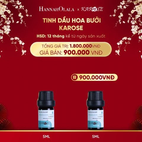  DEAL 7: TINH DẦU HOA BƯỞI KAROSE 5ML 