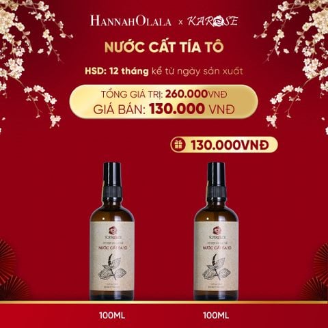  DEAL 8: NƯỚC CẤT TÍA TÔ 100ML 