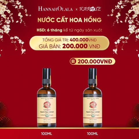  DEAL 10: NƯỚC CẤT HOA HỒNG 100ML 