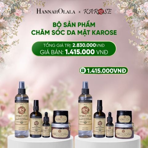 DEAL 9: BỘ SẢN PHẨM CHĂM SÓC DA MẶT KAROSE 