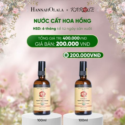  DEAL 10: NƯỚC CẤT HOA HỒNG 100ML 