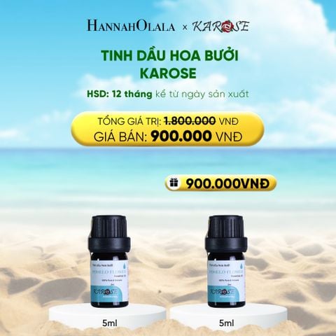  DEAL 7: TINH DẦU HOA BƯỞI KAROSE 5ML 