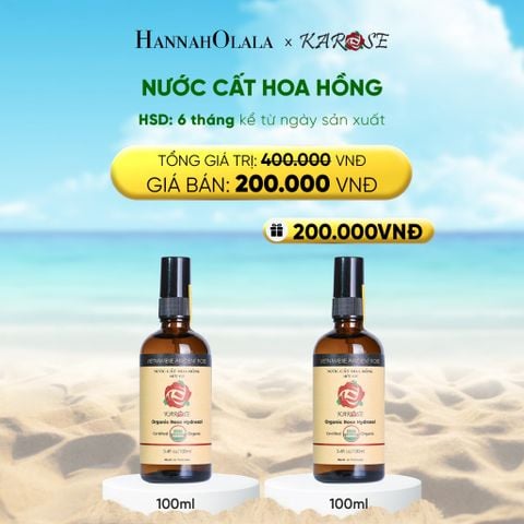  DEAL 10: NƯỚC CẤT HOA HỒNG 100ML 