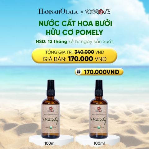  A1057_DEAL 11: NƯỚC CẤT HOA BƯỞI HỮU CƠ POMELY 100ML 