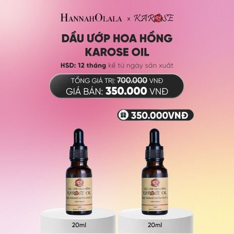  DẦU ƯỚP HOA HỒNG KAROSE OIL 20ML - DEAL 5_A1364 