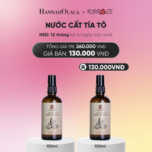  NƯỚC CẤT TÍA TÔ 100ML - DEAL 8_ A1366 