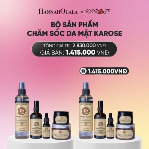  BỘ SẢN PHẨM CHĂM SÓC DA MẶT KAROSE - DEAL 9_A1371 