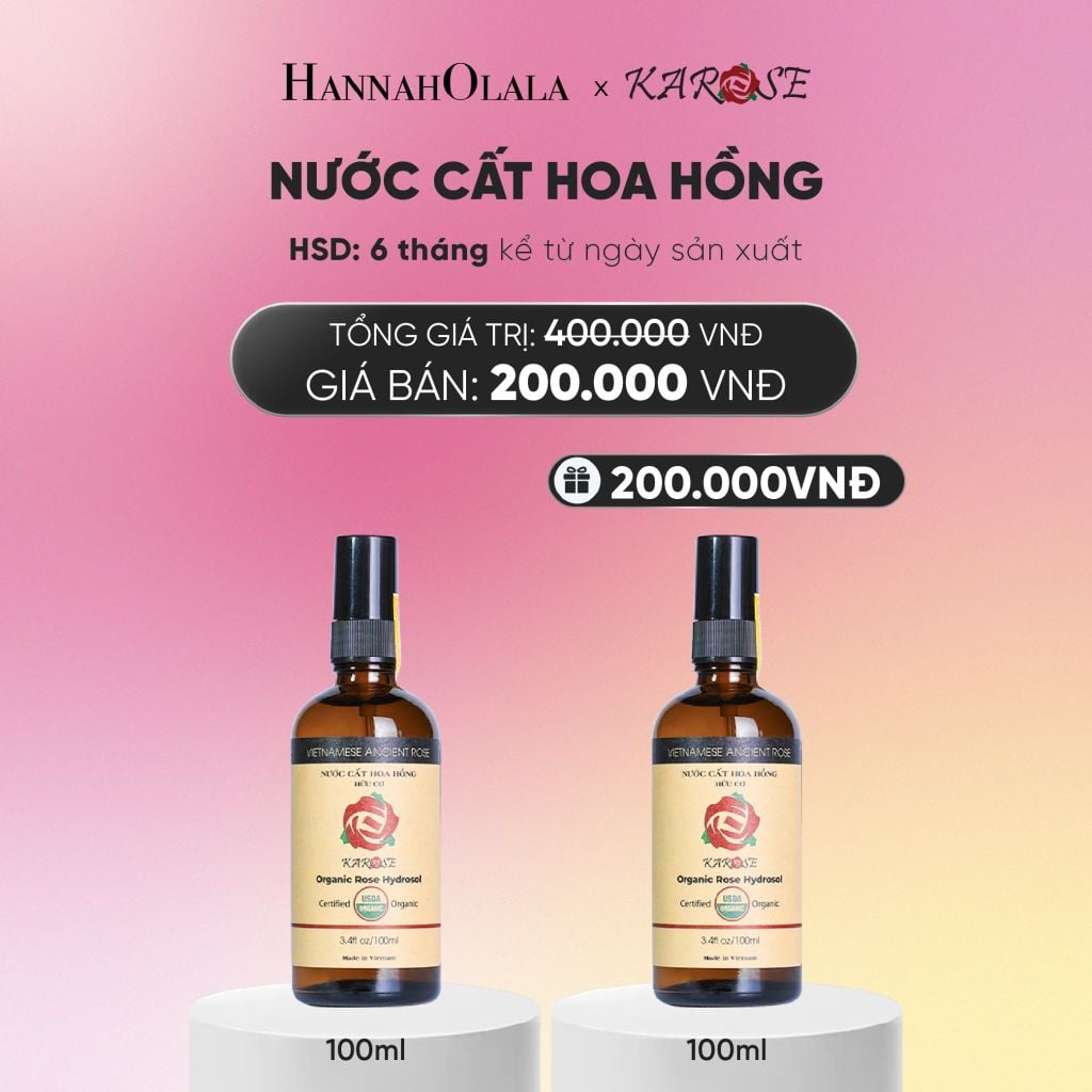  NƯỚC CẤT HOA HỒNG 100ML - DEAL 10_A1372 