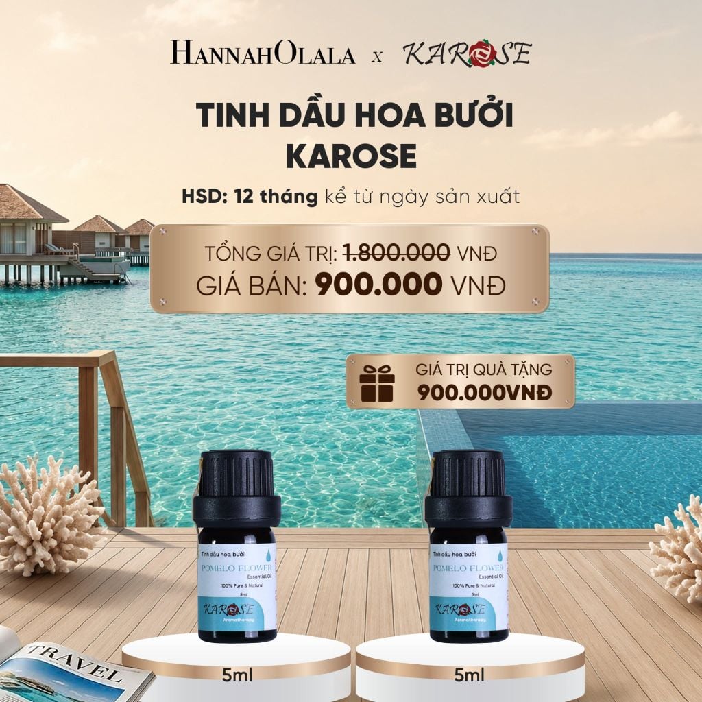  TINH DẦU HOA BƯỞI KAROSE 5ML - DEAL 7_ D63 