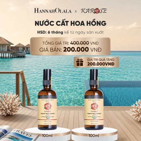 NƯỚC CẤT HOA HỒNG 100ML - DEAL 10_ D179 
