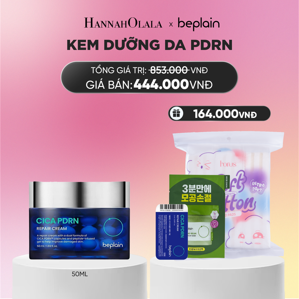  BEPLAIN KEM DƯỠNG DA CICA PDRN REPAIR CREAM 50ML_A2151 