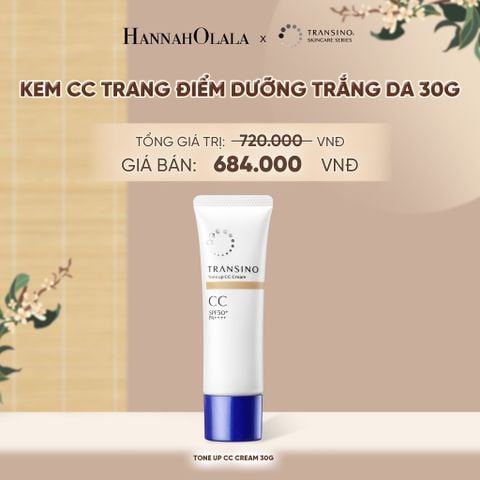  KEM CC TRANG ĐIỂM DƯỠNG TRẮNG DA 30G - A1228 