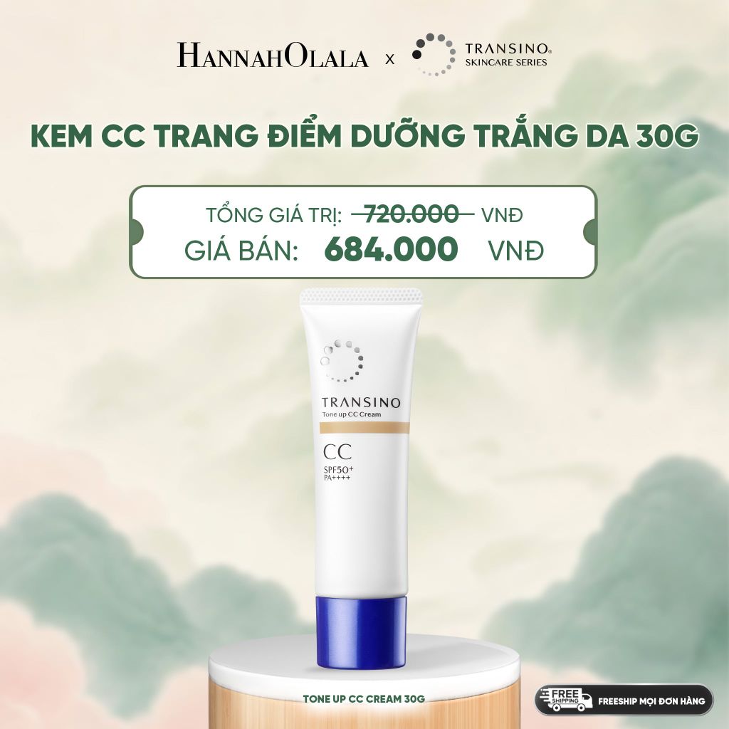  KEM CC TRANG ĐIỂM DƯỠNG TRẮNG DA 30G - A1890 