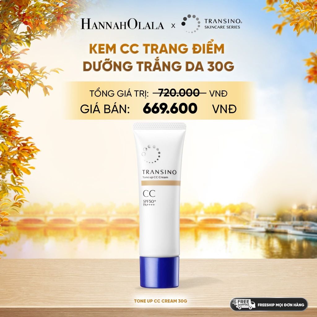  KEM CC TRANG ĐIỂM DƯỠNG TRẮNG DA 30G - E1777 