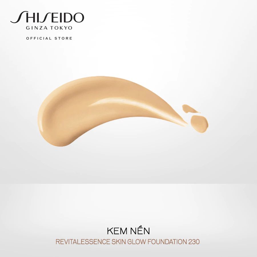  KEM NỀN SHISEIDO REVITALESSENCE SKIN GLOW FOUNDATION 30ML - DEAL 13 