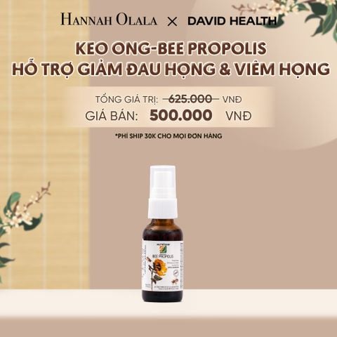  KEO ONG BEE PROPOLIS 30ML DAVID HEALTH - A514 