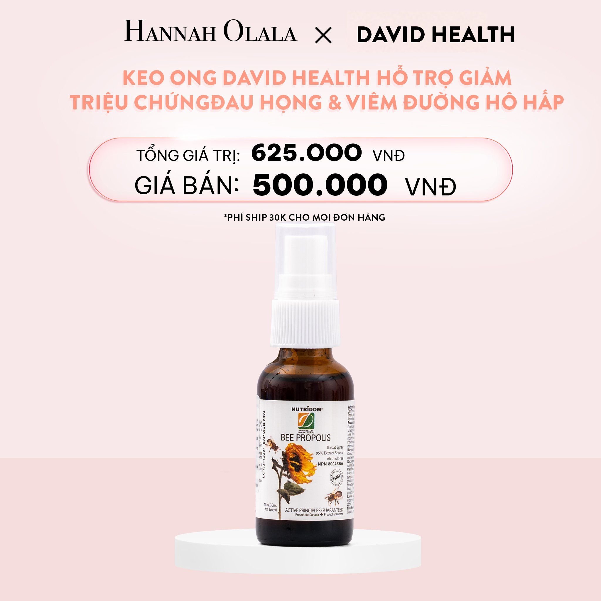  E714_DEAL 2: KEO ONG BEE PROPOLIS 30ML 