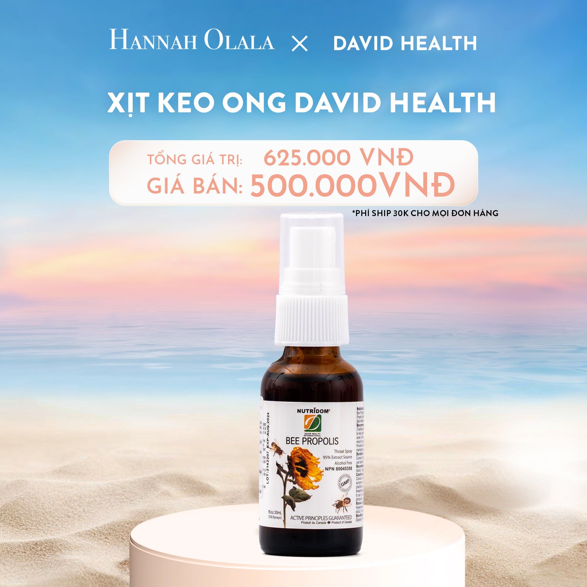  C502_DEAL 2: KEO ONG BEE PROPOLIS 30ML 