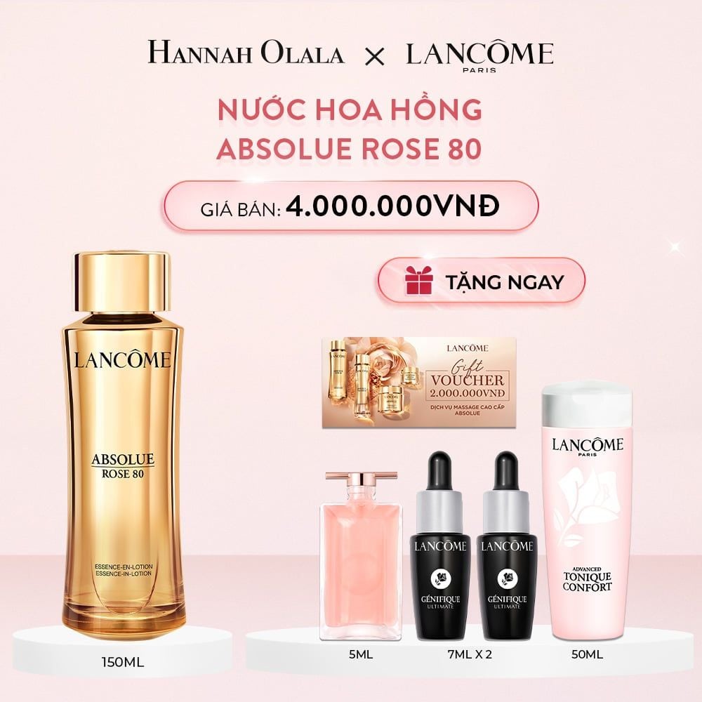  E855_DEAL 10: NƯỚC HOA HỒNG ABSOLUE ROSE 80 