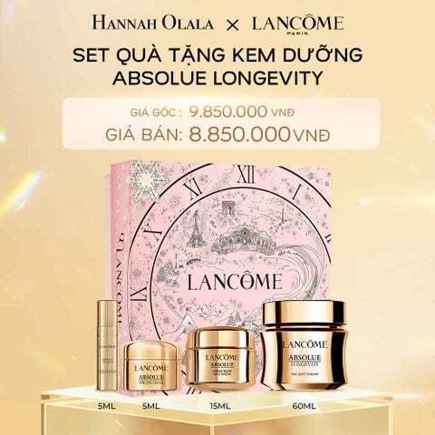  DEAL 8: BỘ QUÀ TẶNG PHIÊN BẢN LỄ HỘI KEM DƯỠNG ABSOLUE LONGEVITY 