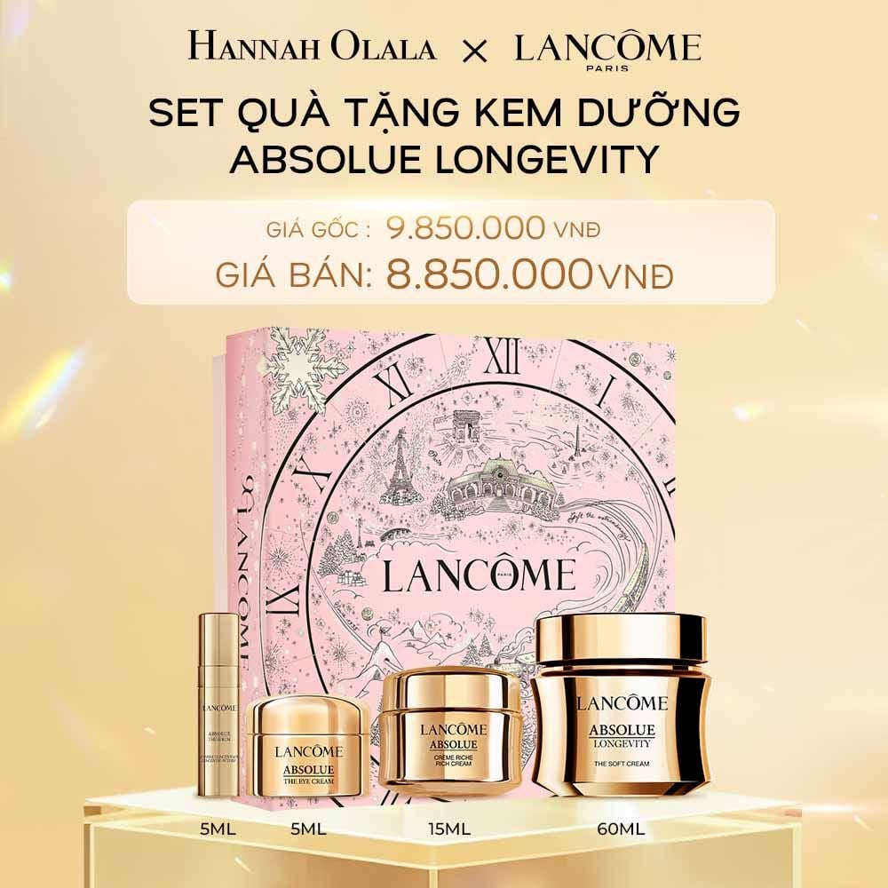  DEAL 9: BỘ QUÀ TẶNG PHIÊN BẢN LỄ HỘI KEM DƯỠNG ABSOLUE LONGEVITY 