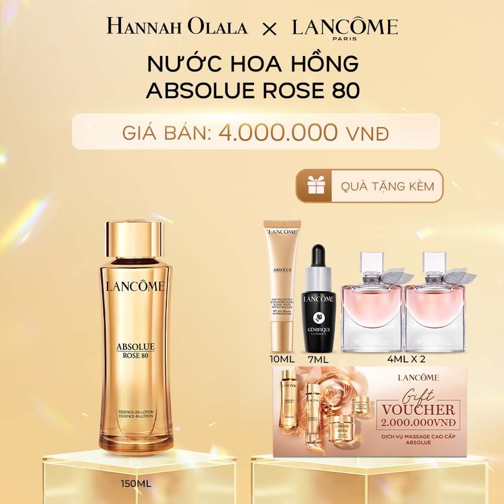  DEAL 7: NƯỚC HOA HỒNG ABSOLUE ROSE 80 
