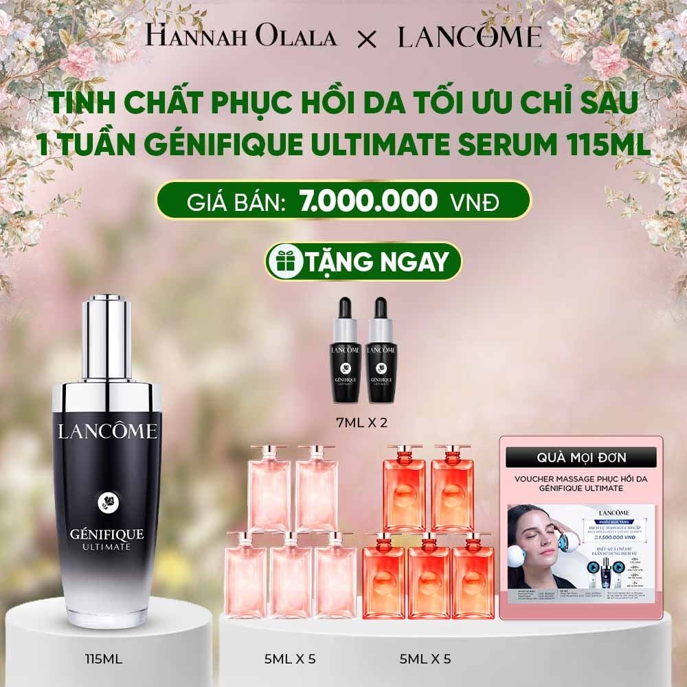  DEAL 2: TINH CHẤT PHỤC HỒI DA TỐI ƯU CHỈ SAU 1 TUẦN GÉNIFIQUE ULTIMATE SERUM 115ML 