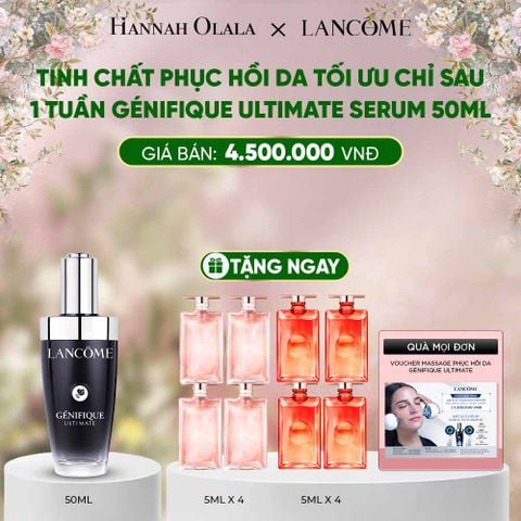  DEAL 7: TINH CHẤT PHỤC HỒI DA TỐI ƯU CHỈ SAU 1 TUẦN GÉNIFIQUE ULTIMATE SERUM 50ML 
