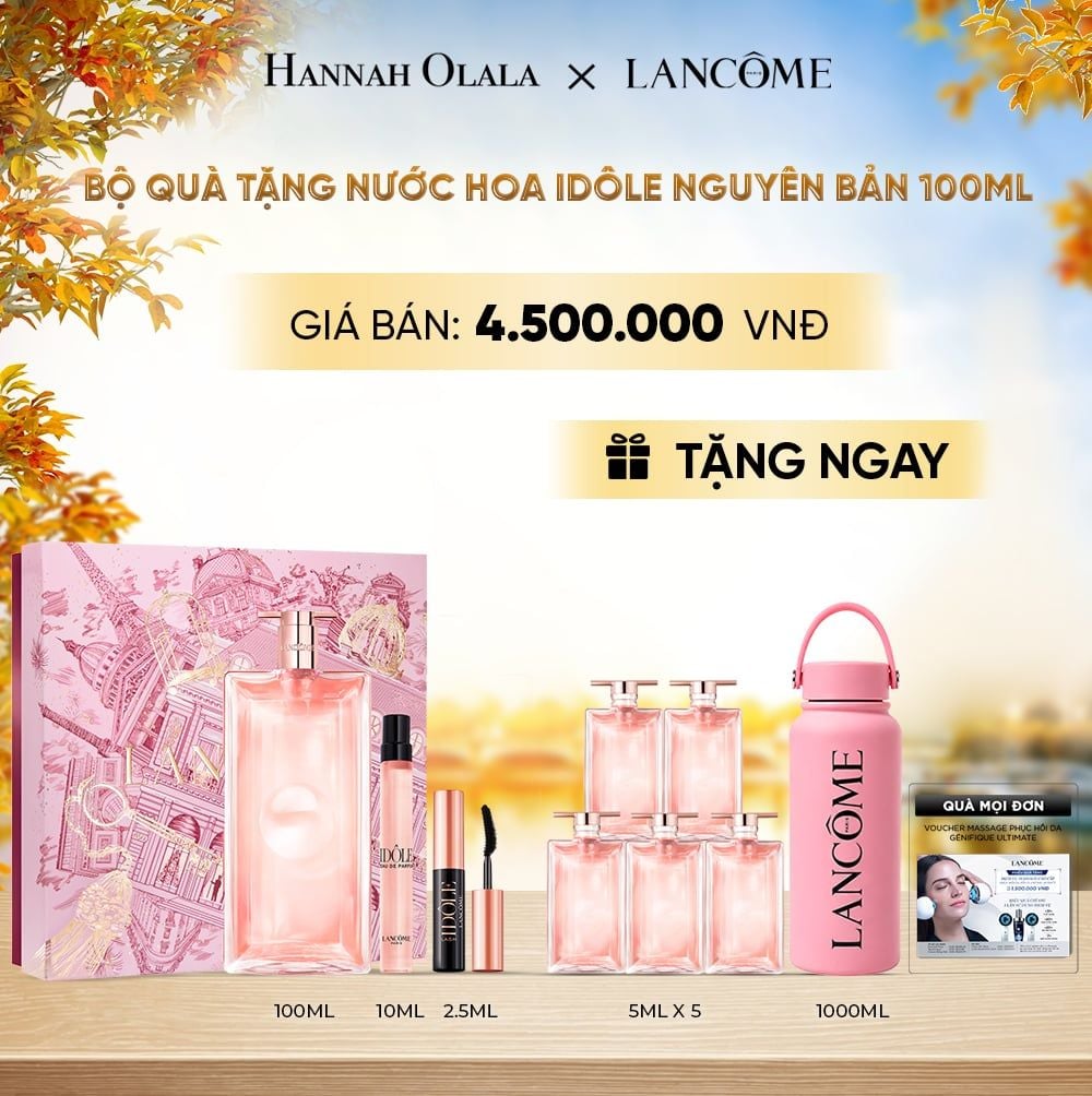  BỘ QUÀ TẶNG NƯỚC HOA IDÔLE NGUYÊN BẢN 100ML PHIÊN BẢN LỄ HỘI 2026 - E344 