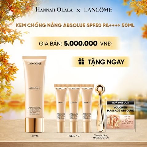  KEM CHỐNG NẮNG ABSOLUE SPF50 PA++++ 50ML - E348 