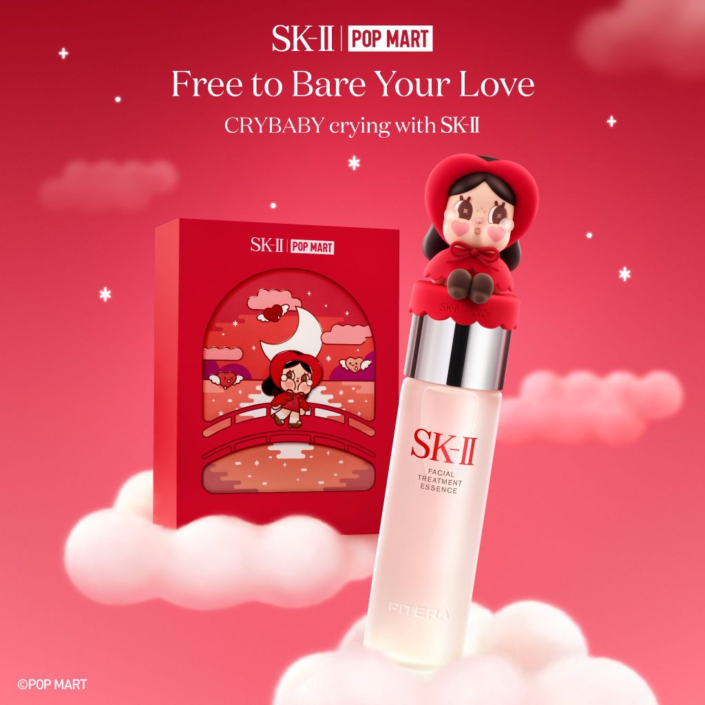  BỘ SẢN PHẨM NƯỚC DƯỠNG ẨM CAO CẤP SK-II X CRYBABY PHIÊN BẢN GIỚI HẠN - A1962 