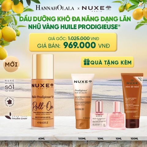  DẦU DƯỠNG KHÔ ĐA NĂNG DẠNG LĂN NUXE HUILE PRODIGIEUSE® ROLL-ON 60ML (CHỌN HƯƠNG) - A626 