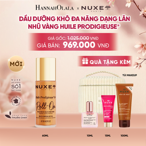  DẦU DƯỠNG KHÔ ĐA NĂNG DẠNG LĂN NUXE HUILE PRODIGIEUSE® ROLL-ON 60ML (CHỌN HƯƠNG) - A1899 