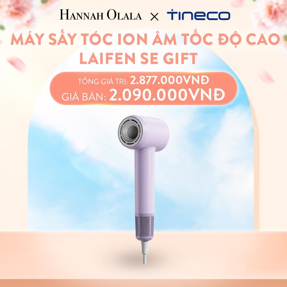  A416_DEAL 2: MÁY SẤY TÓC ION ÂM TỐC ĐỘ CAO LAIFEN SE GIFT XANH BIỂN/HỒNG/TÍM/TRẮNG 