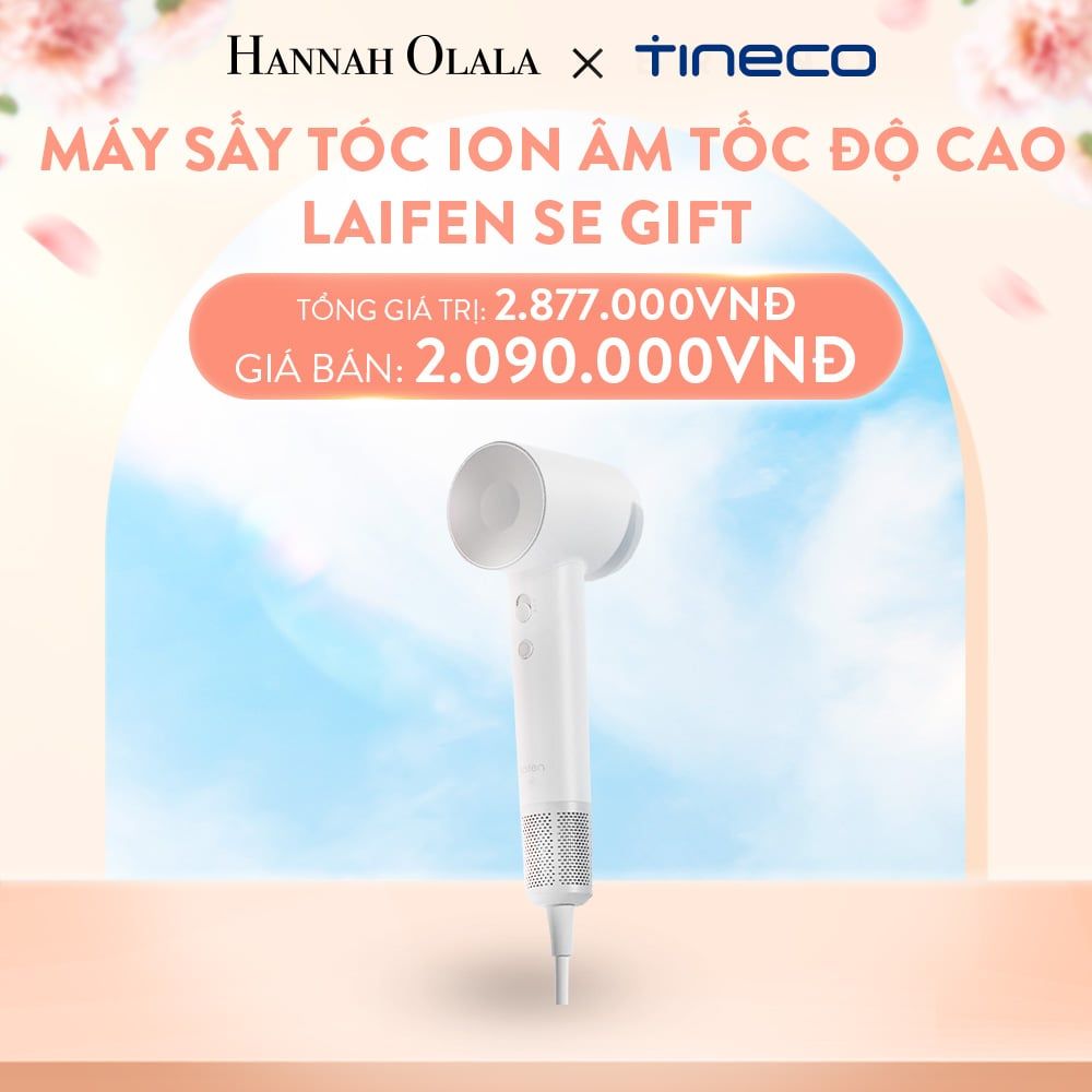  A416_DEAL 2: MÁY SẤY TÓC ION ÂM TỐC ĐỘ CAO LAIFEN SE GIFT XANH BIỂN/HỒNG/TÍM/TRẮNG 