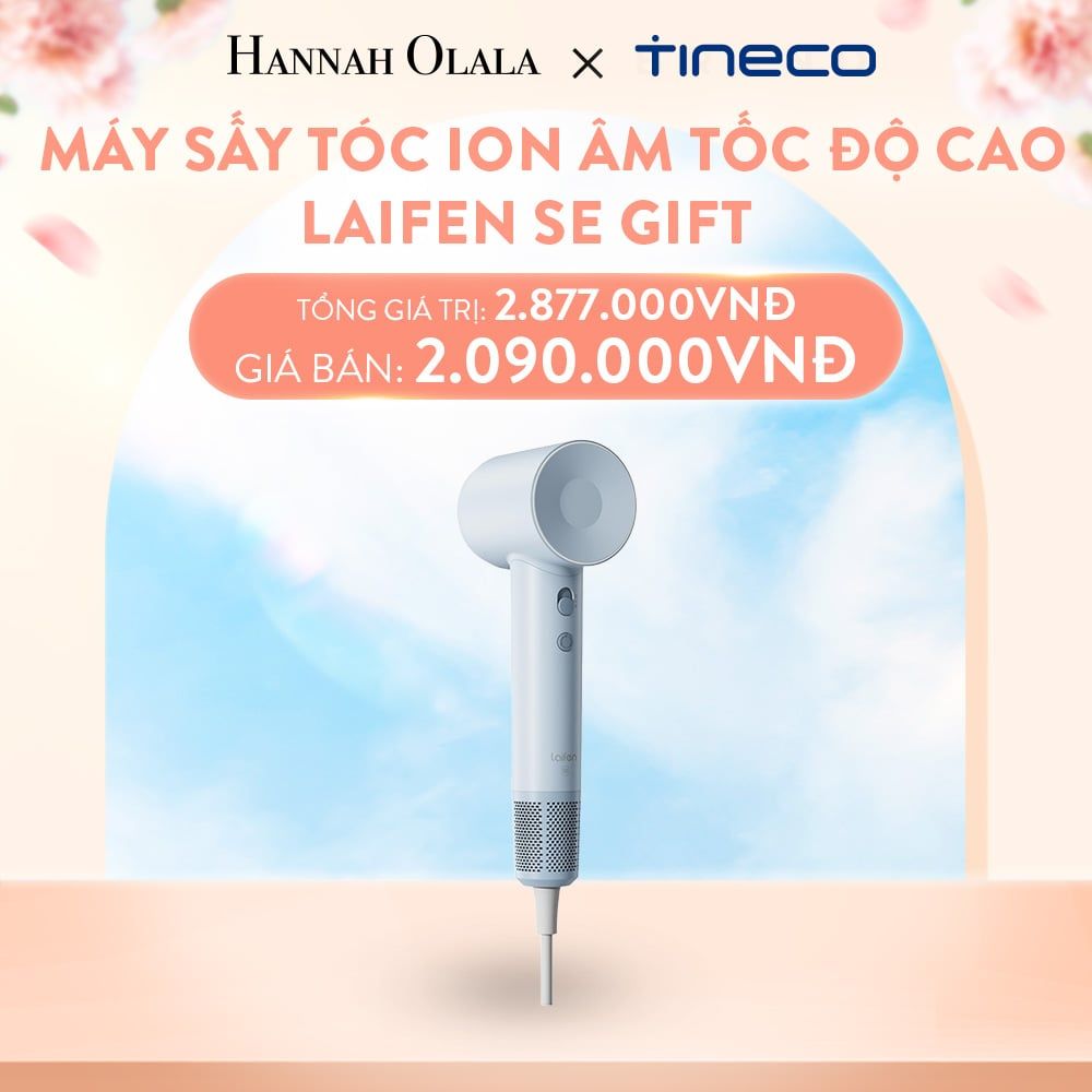  A416_DEAL 2: MÁY SẤY TÓC ION ÂM TỐC ĐỘ CAO LAIFEN SE GIFT XANH BIỂN/HỒNG/TÍM/TRẮNG 