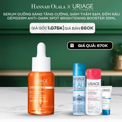  A119_DEAL 7: SERUM DƯỠNG SÁNG TĂNG CƯỜNG, GIẢM THÂM SẠM, ĐỐM NÂU DÉPIDERM ANTI-DARK SPOT BRIGHTENING BOOSTER 30ML 