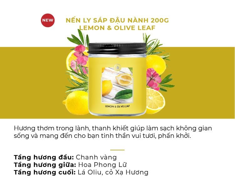  DEAL 3: MUA NẾN GOOSE CREEK SÁP ĐẬU NÀNH 200G 