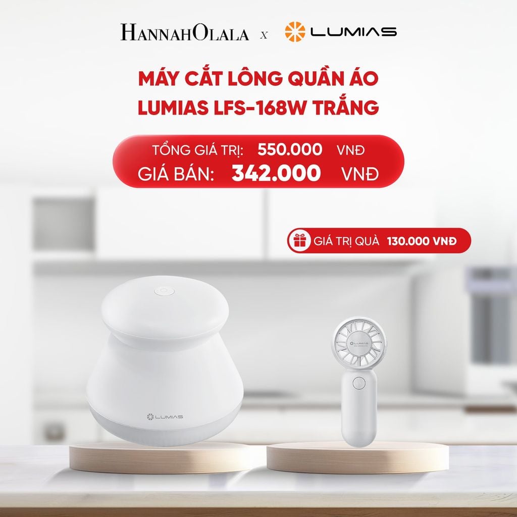 B48_DEAL 2: MÁY CẮT LÔNG QUẦN ÁO LUMIAS 