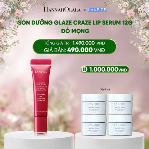  DEAL 11: SON DƯỠNG CÓ MÀU LANEIGE LIP CRAZE SERUM 12G 