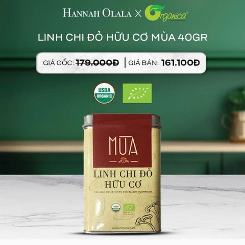  DEAL 7: LINH CHI ĐỎ HỮU CƠ MÙA 40GR 