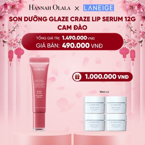  DEAL 11:SON DƯỠNG CÓ MÀU LANEIGE LIP CRAZE SERUM 12G 