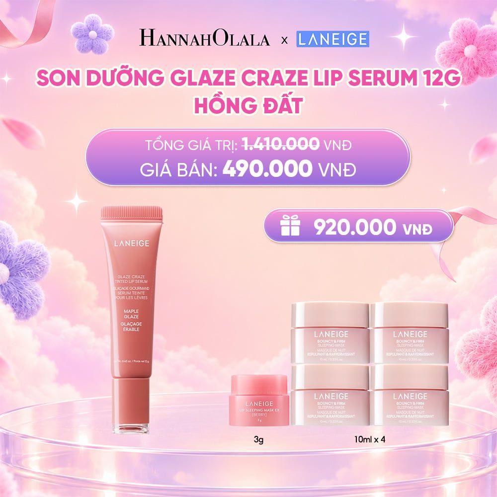  DEAL 13: SON DƯỠNG CÓ MÀU LANEIGE LIP CRAZE SERUM 12G_ A75 