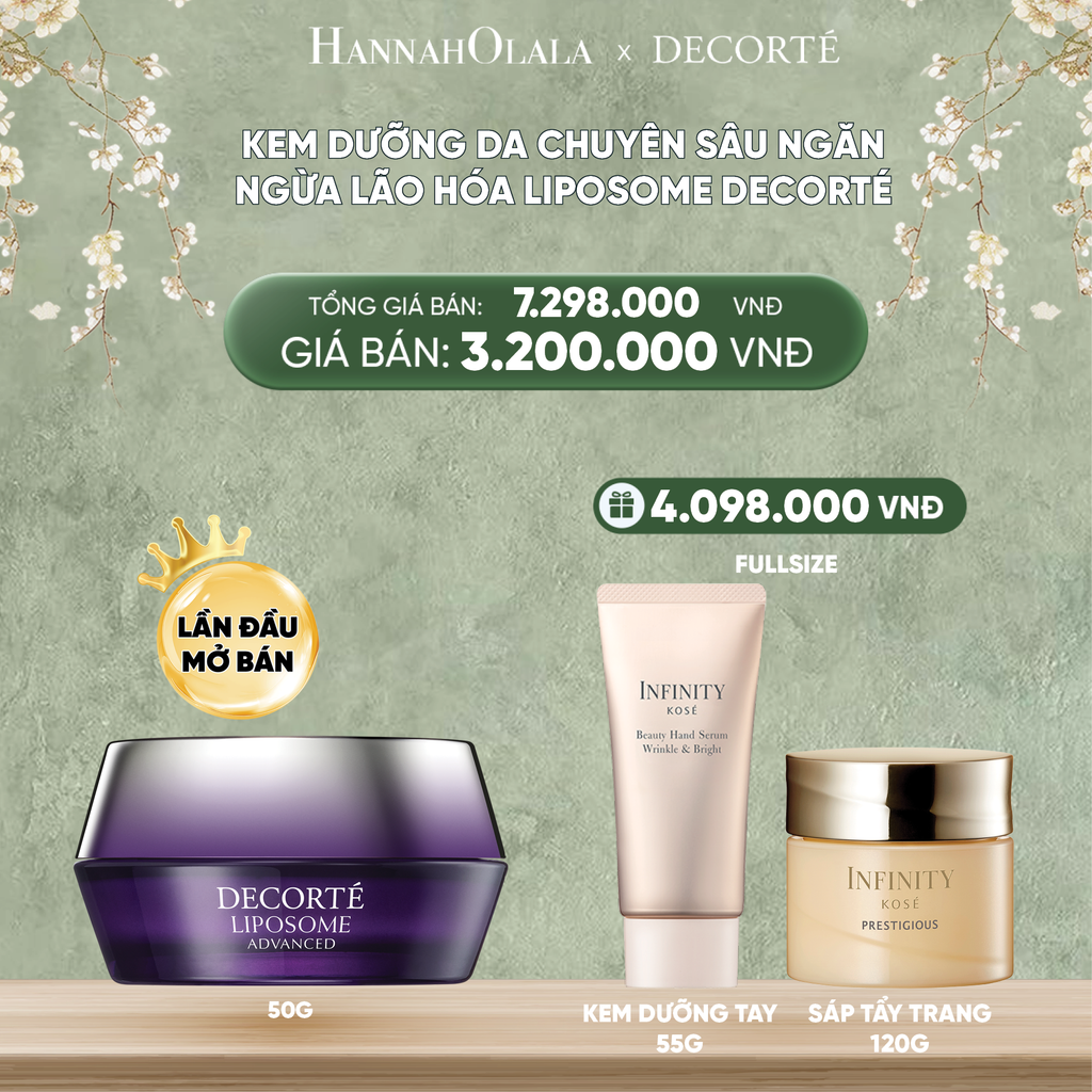  D232_DEAL 8: KEM DƯỠNG DA CHUYÊN SÂU NGĂN NGỪA LÃO HÓA LIPOSOME DECORTÉ 
