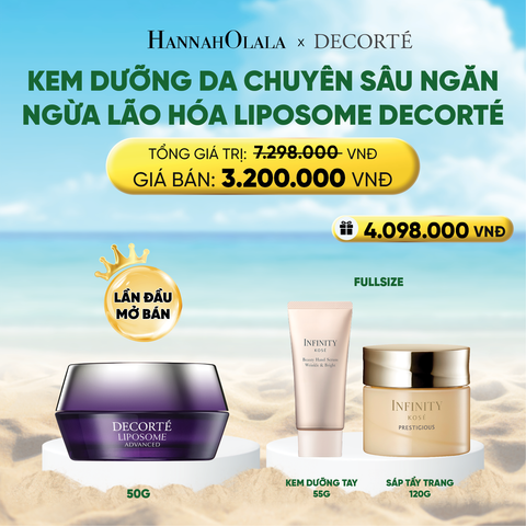  A1366_DEAL 2: KEM DƯỠNG DA CHUYÊN SÂU NGĂN NGỪA LÃO HÓA LIPOSOME DECORTÉ 