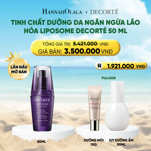  A1364_DEAL 1: [FLASH DEAL] TINH CHẤT DƯỠNG DA CHUYÊN SÂU NGĂN NGỪA LÃO HÓA LIPOSOME DECORTÉ 50 M 
