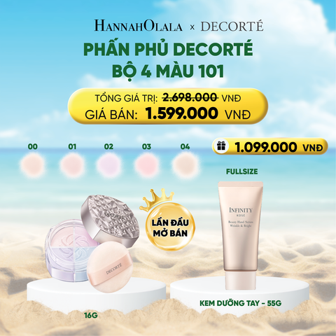  A1369_DEAL 8: PHẤN PHỦ TRONG SUỐT, HIỆU CHỈNH SẮC DA DECORTÉ 