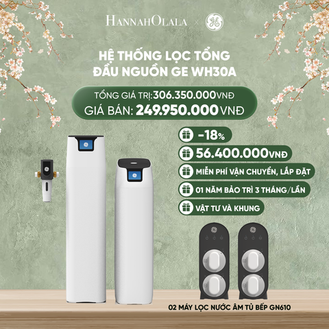  DEAL 5: HỆ THỐNG LỌC TỔNG ĐẦU NGUỒN GE WH30A 