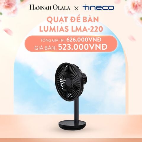  A487_DEAL 11: QUẠT ĐỂ BÀN LUMIAS LMA-220 